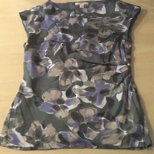 Banana Republic Purple Gray Top